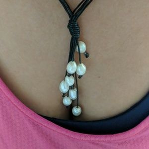 Muti-strand Faux Pearl Necklace